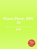 Piano Piece, RBV 1b
