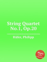 String Quartet No.1, Op.20