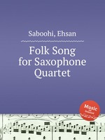 Folk Song for Saxophone Quartet