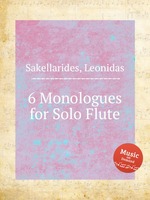 6 Monologues for Solo Flute