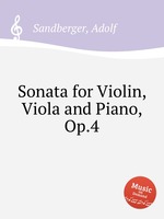 Sonata for Violin, Viola and Piano, Op.4