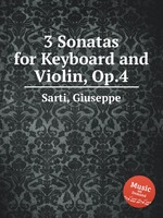 3 Sonatas for Keyboard and Violin, Op.4