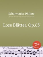 Lose Bltter, Op.63
