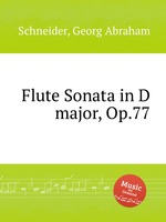 Flute Sonata in D major, Op.77