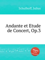 Andante et Etude de Concert, Op.3