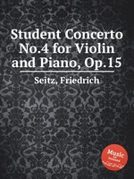 Student Concerto No.4 for Violin and Piano, Op.15