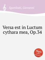 Versa est in Luctum cythara mea, Op.34
