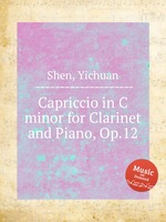 Capriccio in C minor for Clarinet and Piano, Op.12