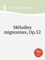 Mlodies mignonnes, Op.52