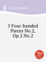 5 Four-handed Pieces No.2, Op.2 No.2