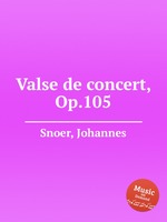 Valse de concert, Op.105