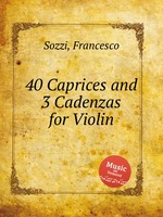 40 Caprices and 3 Cadenzas for Violin