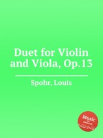 Duet for Violin and Viola, Op.13