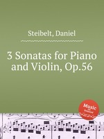 3 Sonatas for Piano and Violin, Op.56