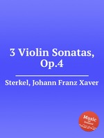 3 Violin Sonatas, Op.4