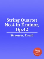 String Quartet No.4 in E minor, Op.42