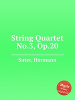 String Quartet No.3, Op.20