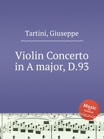 Violin Concerto in A major, D.93