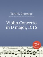Violin Concerto in D major, D.16