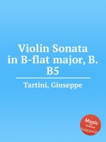 Violin Sonata in B-flat major, B.B5