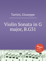 Violin Sonata in G major, B.G31