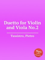 Duetto for Violin and Viola No.2