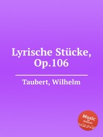 Lyrische Stcke, Op.106