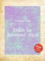 Etude `Le Ruisseau`, Op.6