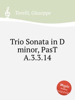 Trio Sonata in D minor, PasT A.3.3.14