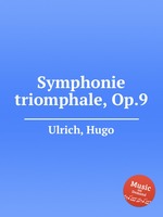 Symphonie triomphale, Op.9