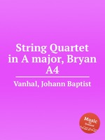 String Quartet in A major, Bryan A4