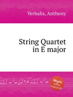 String Quartet in E major