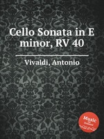 Cello Sonata in E minor, RV 40
