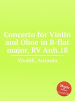 Concerto for Violin and Oboe in B-flat major, RV Anh.18