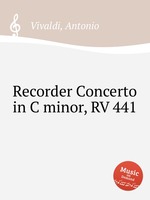 Recorder Concerto in C minor, RV 441