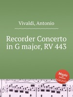 Recorder Concerto in G major, RV 443