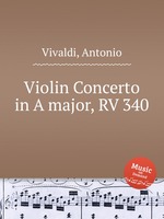 Violin Concerto in A major, RV 340