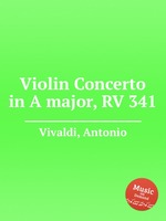Violin Concerto in A major, RV 341