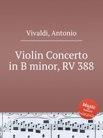 Violin Concerto in B minor, RV 388