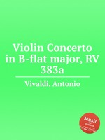 Violin Concerto in B-flat major, RV 383a