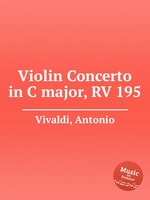 Violin Concerto in C major, RV 195