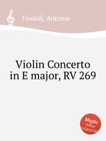 Violin Concerto in E major, RV 269