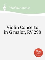 Violin Concerto in G major, RV 298