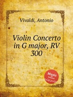 Violin Concerto in G major, RV 300