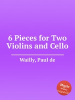 6 Pieces for Two Violins and Cello
