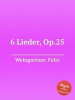 6 Lieder, Op.25