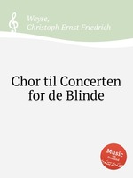 Chor til Concerten for de Blinde