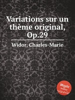 Variations sur un thme original, Op.29