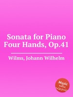 Sonata for Piano Four Hands, Op.41