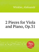 2 Pieces for Viola and Piano, Op.31